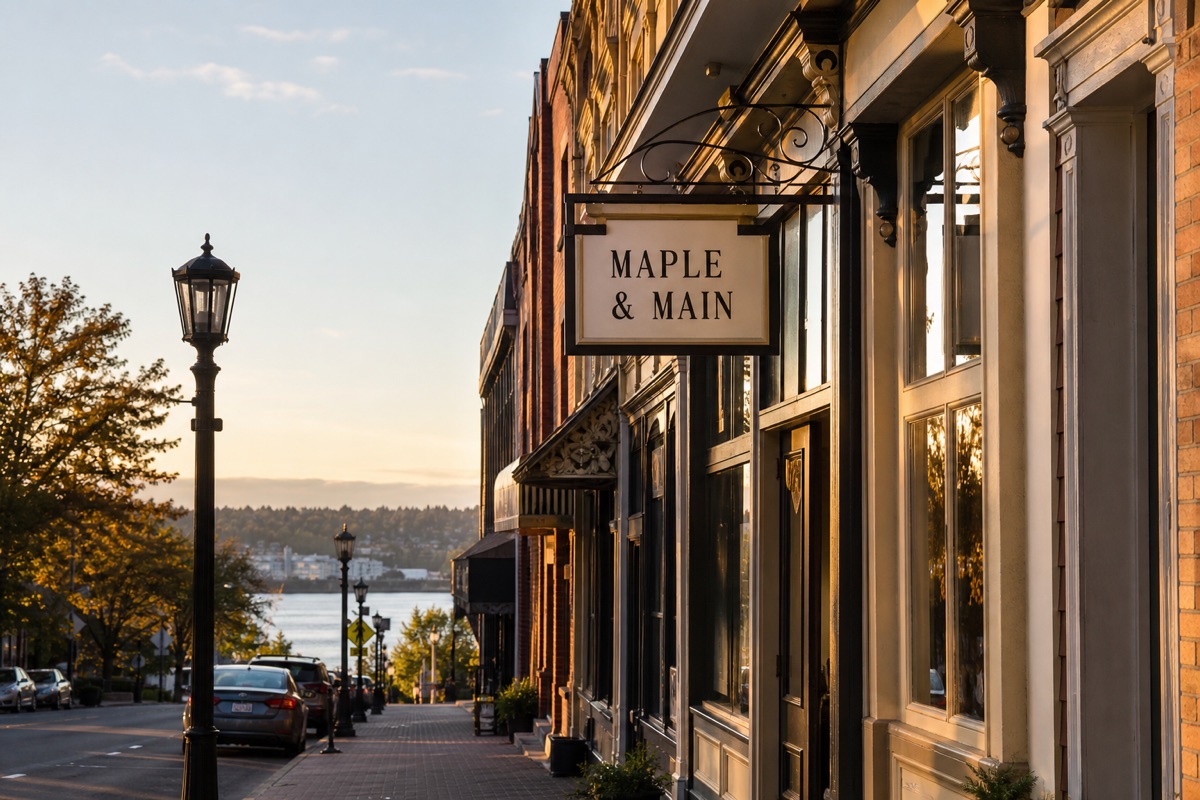 Signage and storefront work for businesses in New Westminster, BC